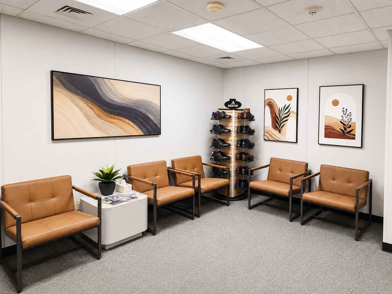 Waiting room at Horizon Foot and Ankle Specialists